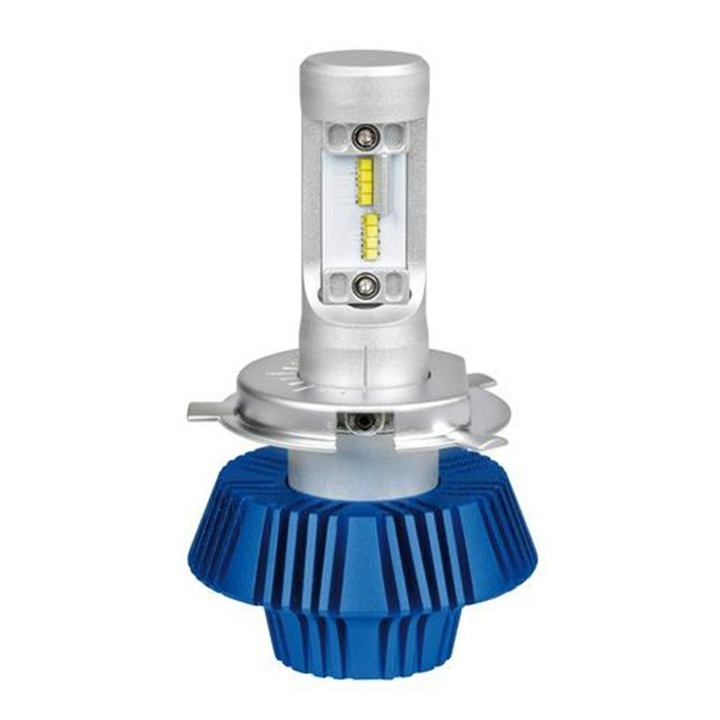 Bec led halogen, Lampa, H4, 10-30V, 6.500K, 4.000lm, 25W, Alb