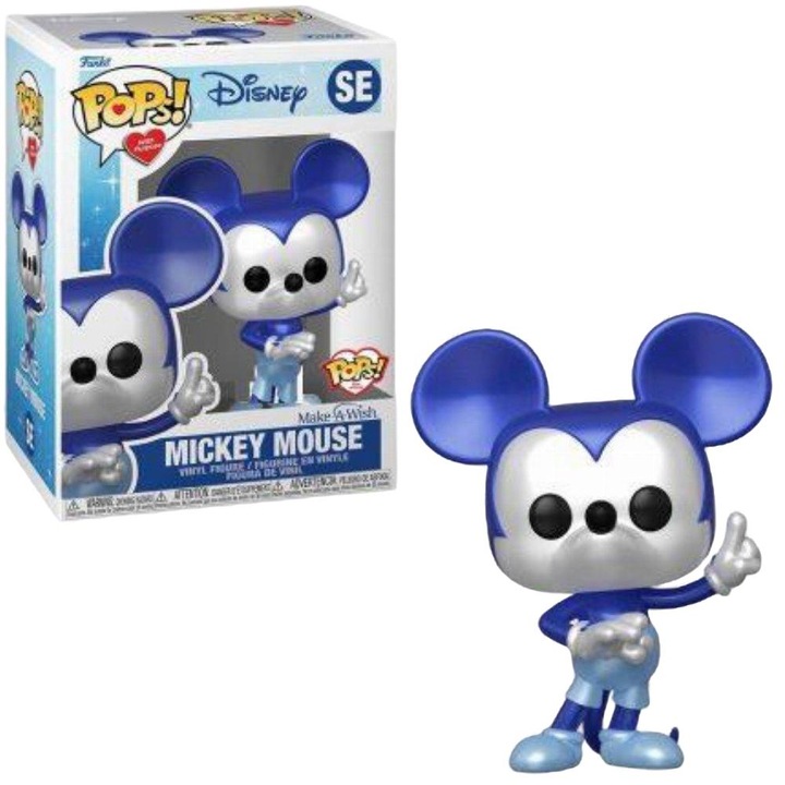 Фигурка Disney: Пожелай си - Мики Маус, Funko POP, 10 см, бяло/синьо