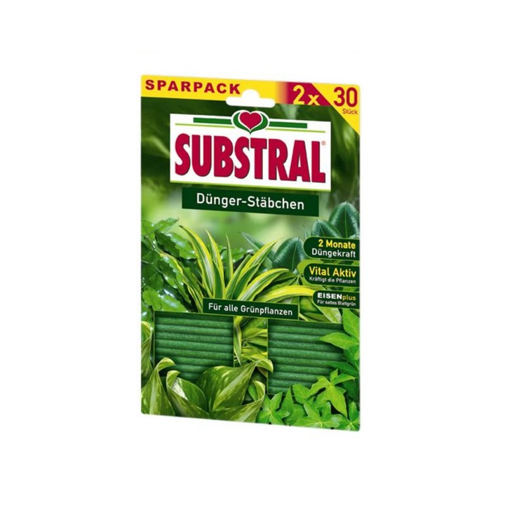 Substral zöld táprúd 60 db