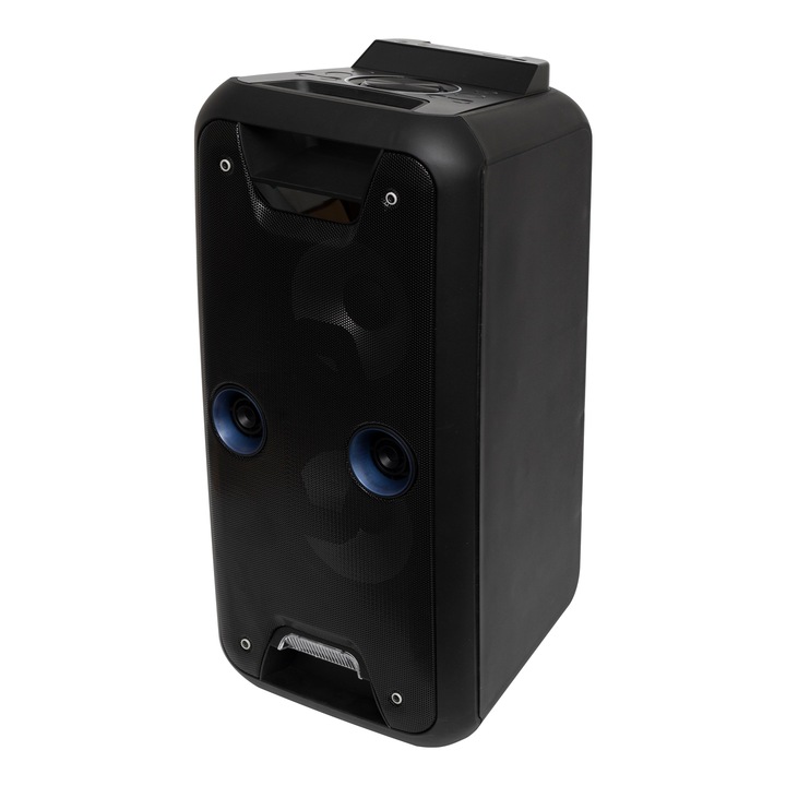 SAL Nagy teljesítményű hordozható aktív Hangfal 120w - Parti hangfal, Boombox Bluetooth hangfal dupla mélynyomóval PAR 2200BT