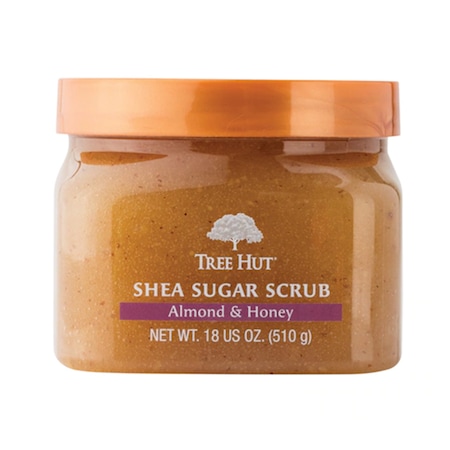 Scrub Migdala si Miere ultra-hidratant si exfoliant pentru ingrijirea corporala, Tree Hut Shea Sugar Scrub, 510g
