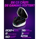 Casti gaming bluetooth ROTTER®, Wireless audio, Fara Fir, Afisaj Digital, Bluetooth 5.3, Anulare Zgomot, Autonomie 35 ore, Control tactil/touch, Rezistente la apa, Latenta scazuta 50 ms, Microfon HD, 8 Culori RGB, Compatibilitate universala, Alb