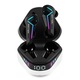 Casti gaming bluetooth ROTTER®, Wireless audio, Fara Fir, Afisaj Digital, Bluetooth 5.3, Anulare Zgomot, Autonomie 35 ore, Control tactil/touch, Rezistente la apa, Latenta scazuta 50 ms, Microfon HD, 8 Culori RGB, Compatibilitate universala, Alb