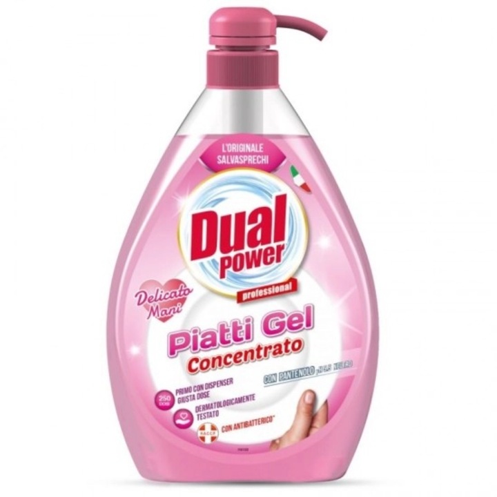 Dual Power Delicato Mani mosogatószer 1 l