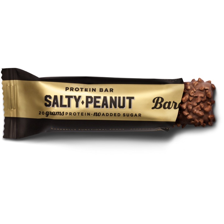 Protein Bar, Barebells, 55 g, karamell és mogyoró