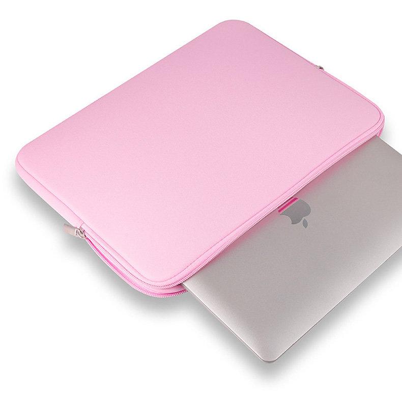 Geanta laptop, Tokgalaxis, Roz, 15" 6"