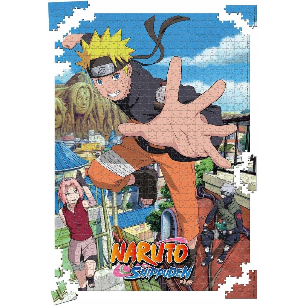 Puzzle, Waddingtons, Naruto, 1000 piese - eMAG.ro