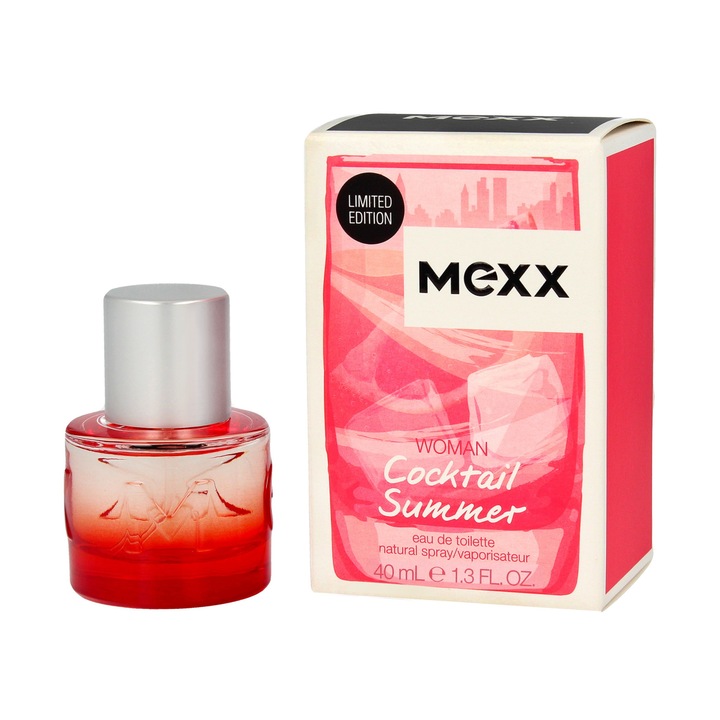Cocktail Summer Парфюмна вода, Mexx, Дамски, 40 мл