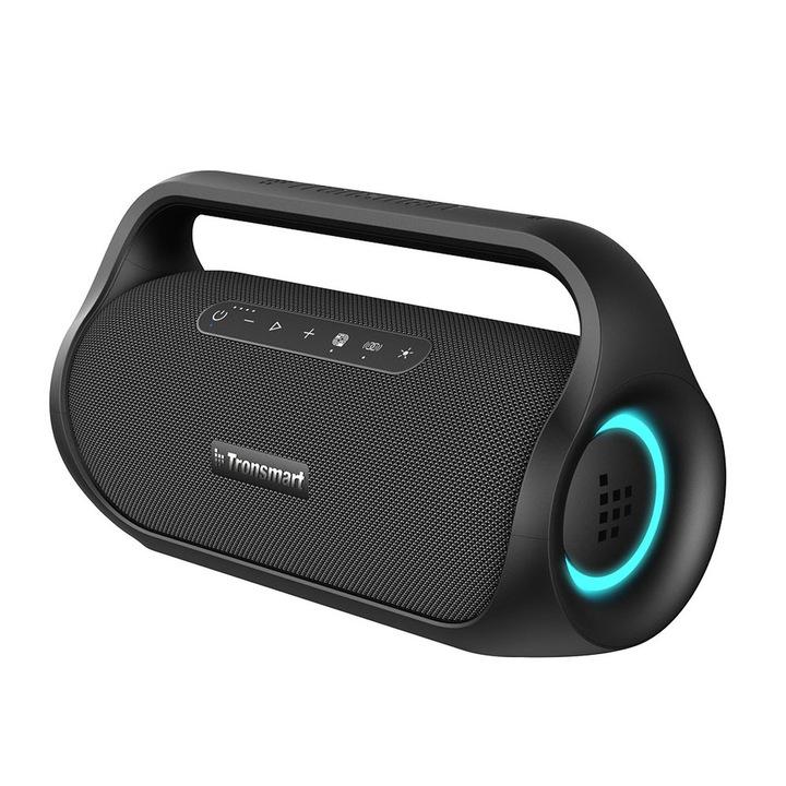 Преносима колонка Bang Mini, Tronsmart, Bluetooth 5.0, IPX6, 15 ч, 50 W, 2.37 кг, Черна