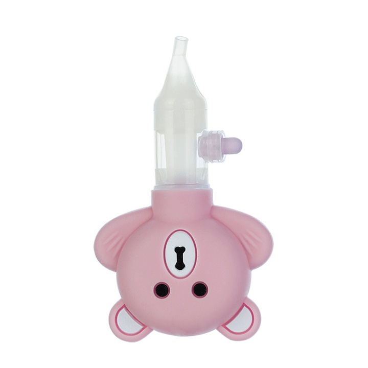 OEM orrszívó, szilikon, reflux gátló, rózsaszín