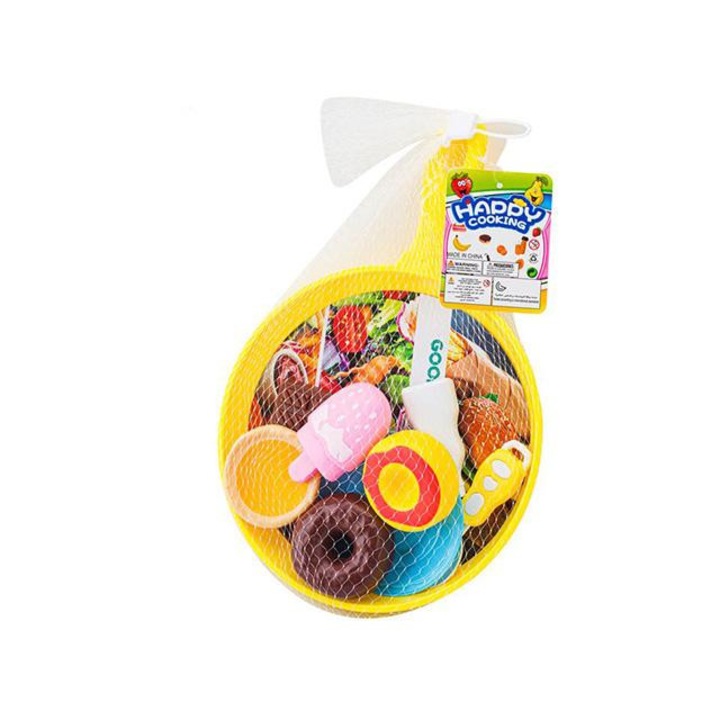 Magic Toys 3283960 Serpenyős reggeliző szett fánkkal