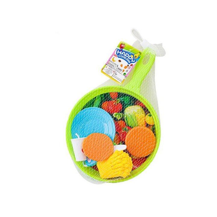 Magic Toys 3283786 Serpenyős reggeliző szett hamburgerrel