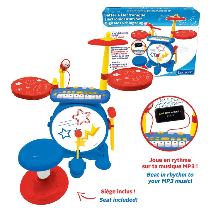 Set tobe copii, Lexibook, 3ani+, Multicolor