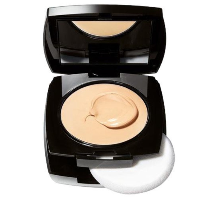 Fond de ten compact Avon, 3in1, SPF 15, Shell, 9 g