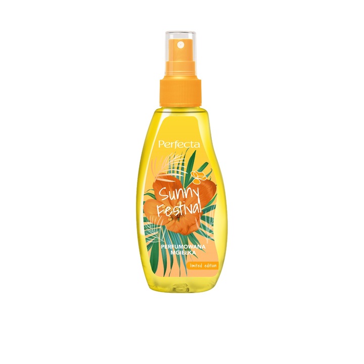 Spray de corp Sunny Festival, Perfecta, Parfumat, Femei, 200 ml