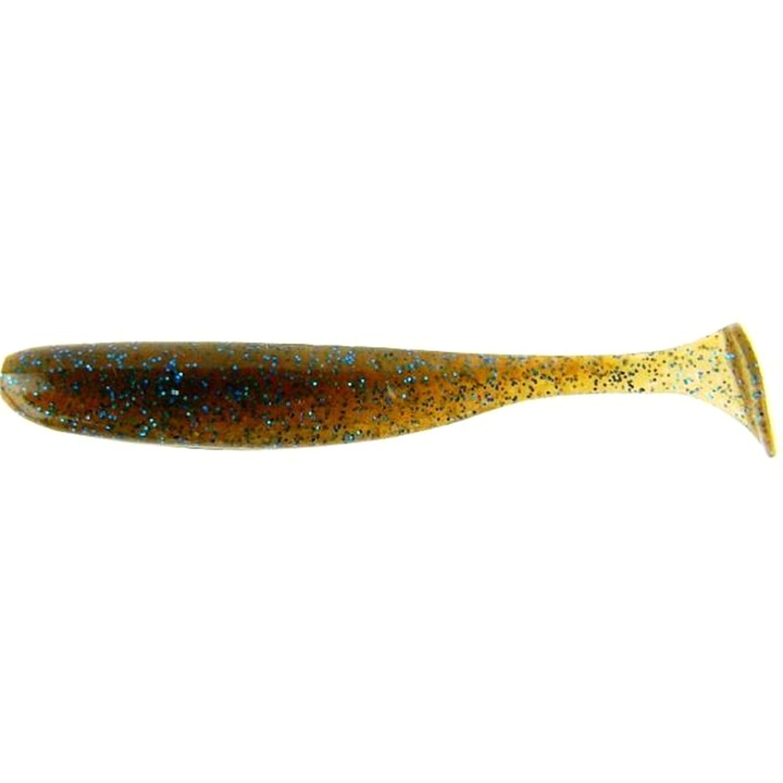 12 db-os Keitech Easy Shiner 5 cm-es Cinnamon Blue Flake 306-os készlet, süllőre vagy tiszta horgászatra