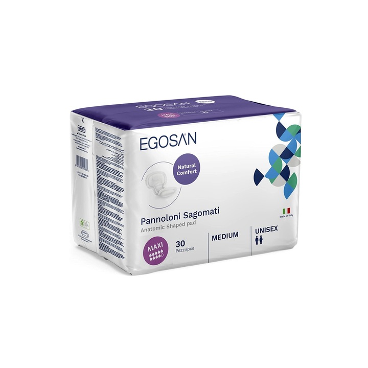 Absorbant anatomic EGOSAN Maxi 9 picaturi 30 buc