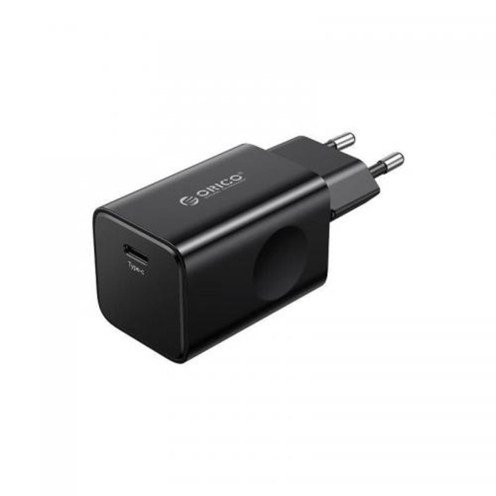 Incarcator fast charge Orico PV65-C, USB-C negru