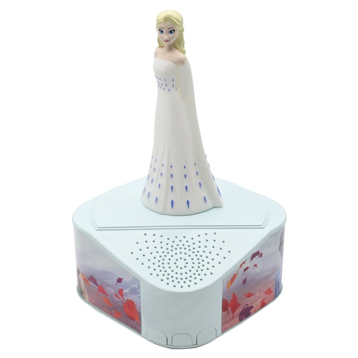 Детска колонка Elsa, Lexibook, 3 години+, 800 mAh, Бял