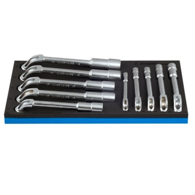 Set de chei pipa 176 cu dimensiunea 8-19/10 piese in modul 964/18ASOS Unior