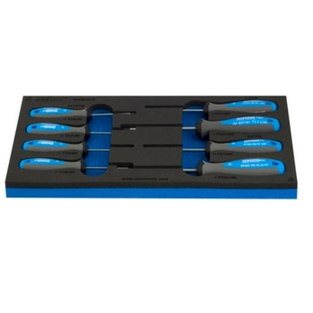 Set de surubelnite TBI in suport SOS marca Unior compus din 8 piese Set de surubelnite TBI in suport SOS marca Unior compus din 8 piese