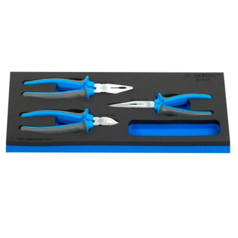 Set de 3 clesti BI marca Unior in suport SOS