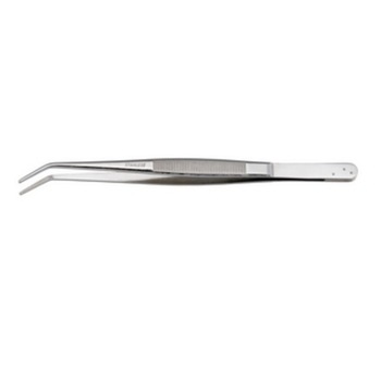 Penseta plata de 155 mm marca Unior cu varfuri indoite Penseta plata de 155 mm marca Unior cu varfuri indoite