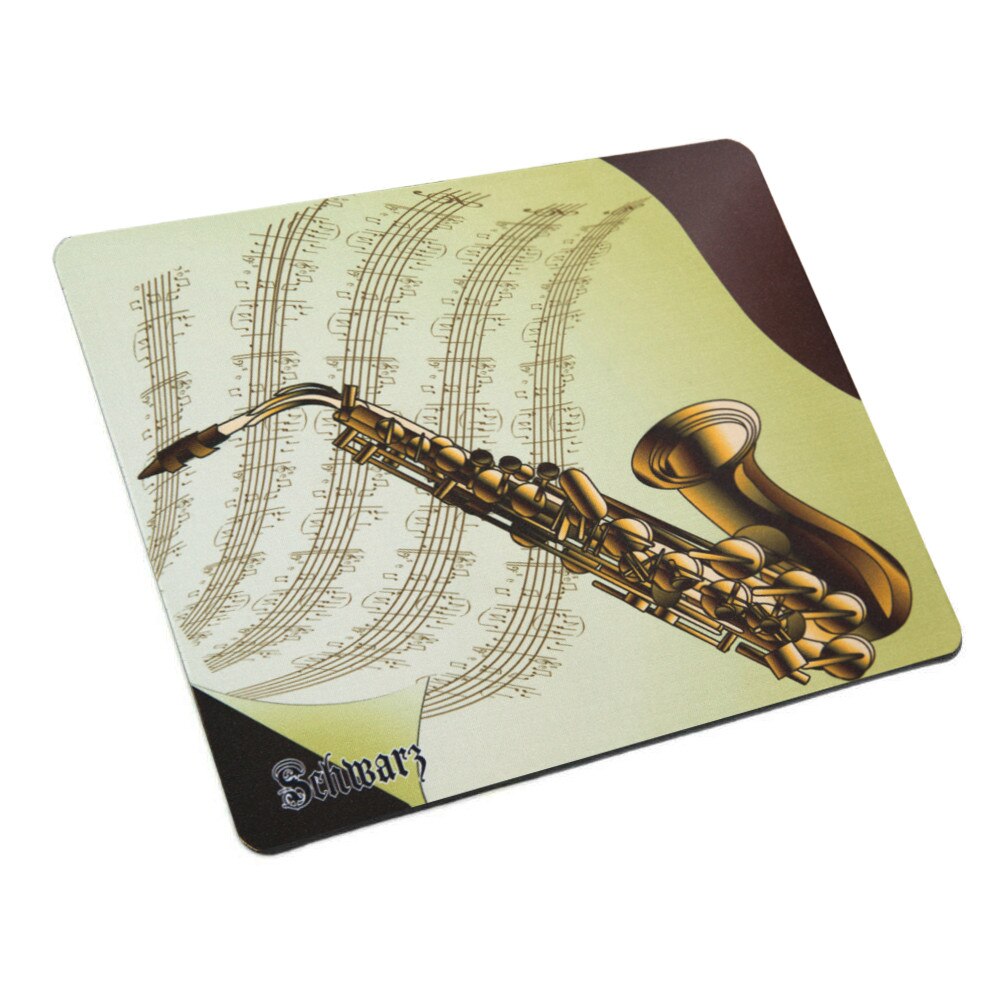 Mousepad Schwarz cu saxofon