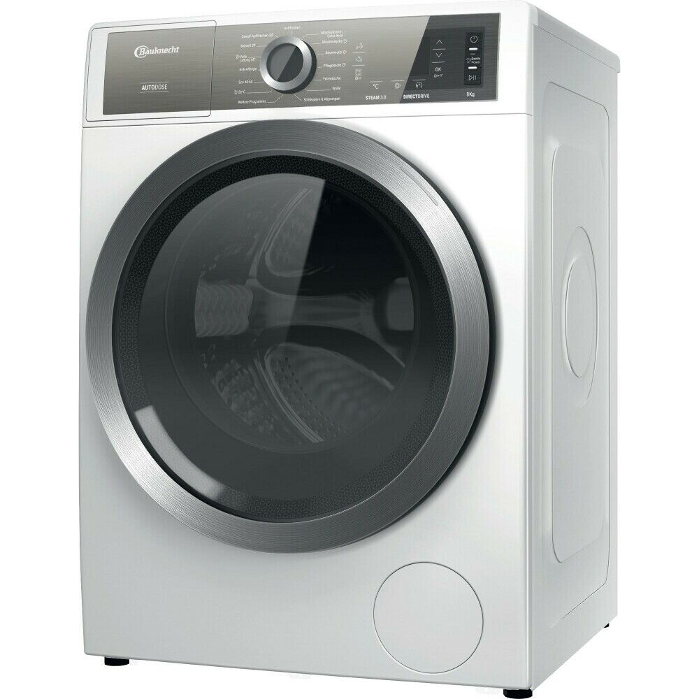 Masina de spalat rufe frontala BAUKNECHT B8 W846WB DE, 8 kg, A, 1400 rpm, alb