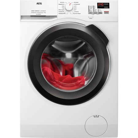 Masina de spalat rufe frontala AEG seria 6000 L6FL731EX, 7 kg, clasa A, 1400 rpm, alb