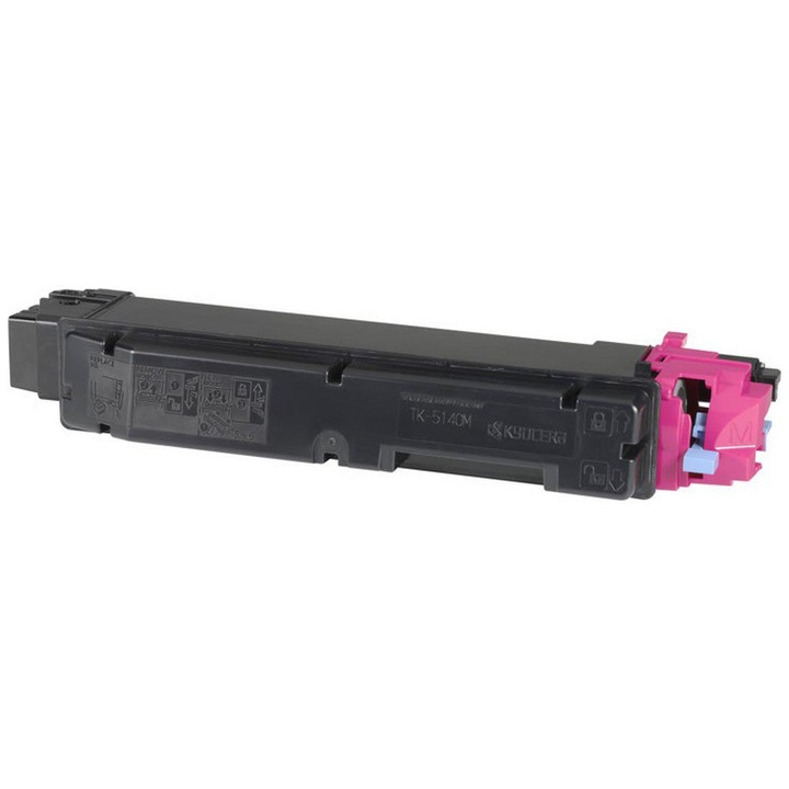 Cartus toner, TIN, compatibil cu Kyocera TK5140M, magenta, 5000 pagini