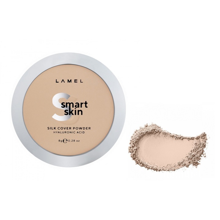 Компактна пудра за лице Silk Cover, Lamel, Nr. 402, 8g