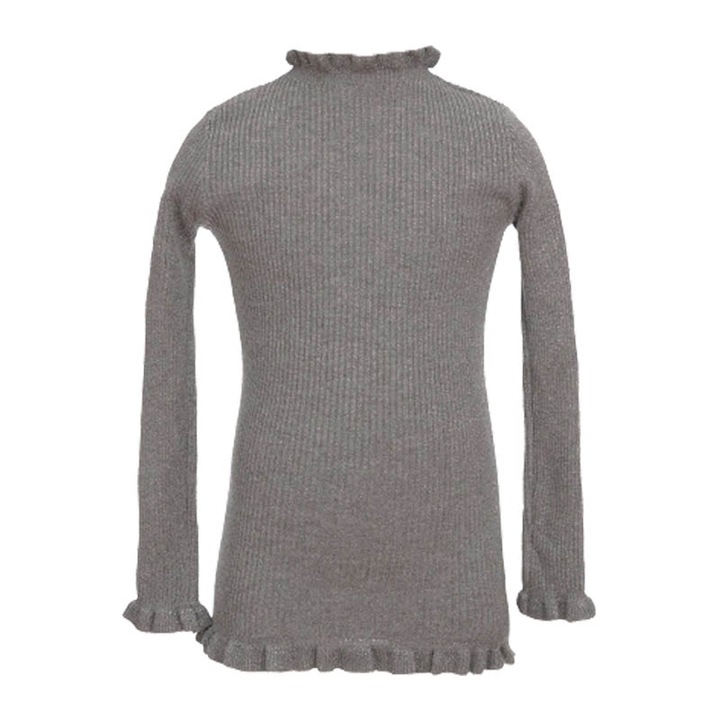 Hosszú ujjú blúz lányoknak Denim Collection R8147-G-104, szürke 87602