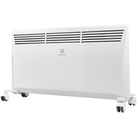 Convector electric de podea Electrolux ECH/ECN-2000 M, 2000 W, Afisaj LED, Termostat electronic, Anti-inghet, Control lateral, 2 trepte de putere, Termostat de siguranta, Protectie la supraincalzire - cu protectie la umezeala, Alb