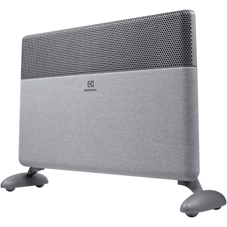 Convector electric de podea/perete Electrolux ECH/AT-2001 3AI,2000 W, Display LED color,Material textil ignifug SpaceSuit,5 moduri de incalzire, Termostat electronic, Control parental,Control Wi-Fi, Clasa protectie IP 24, Protectie la supraincalzire,Gri