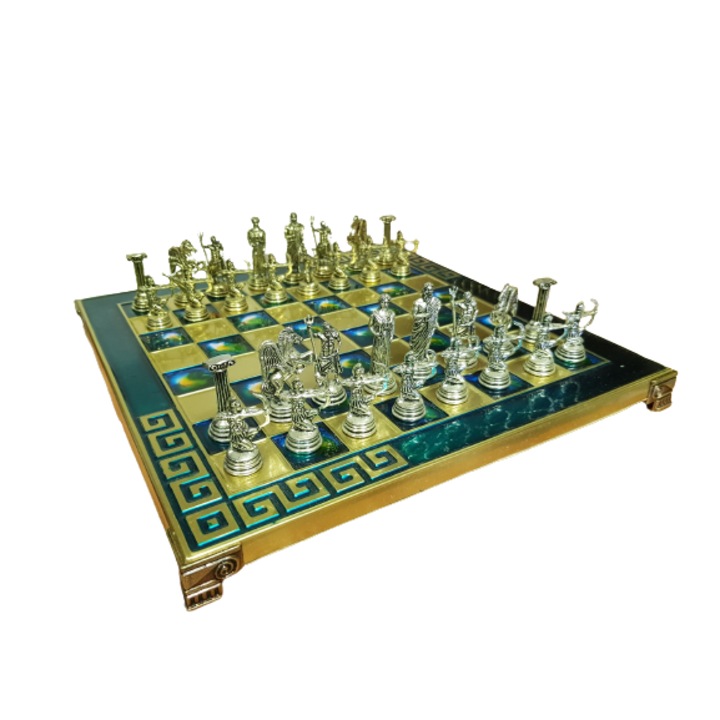 Sakk Ahelos, Nyilas, Fém, 25x25 cm