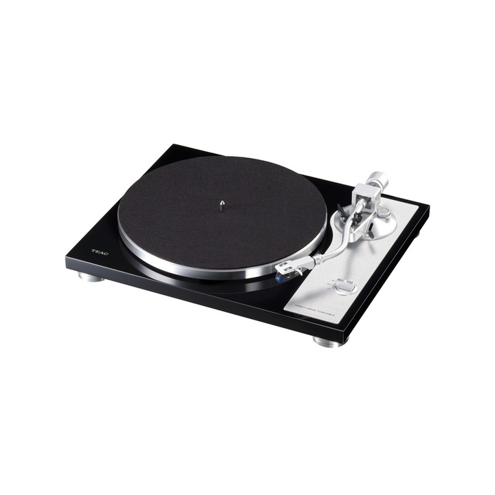 Teac TN-4D-SE пикап, директно задвижване, черен