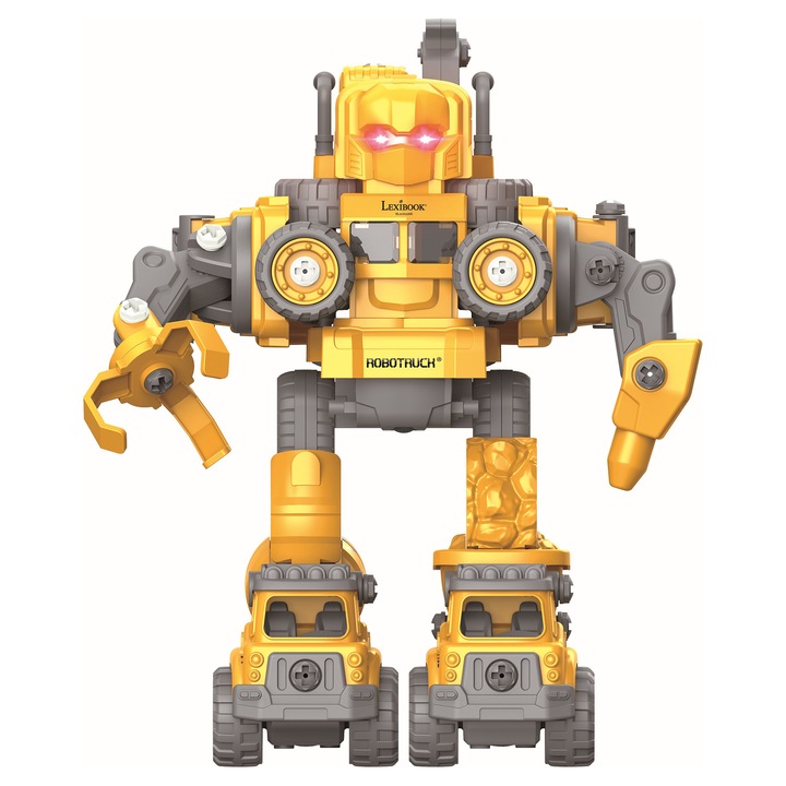 RoboTruck, Lexibook, Efect lumini/sunet, 3ani+, Galben