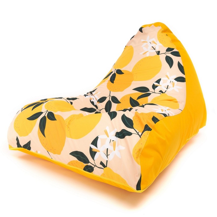 babzsák Ecopuf EMMA, poliészter, többszínű, DG75/NC14