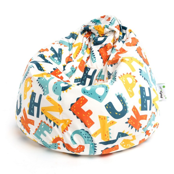 Ecopuf fotel, poliészter, többszínű