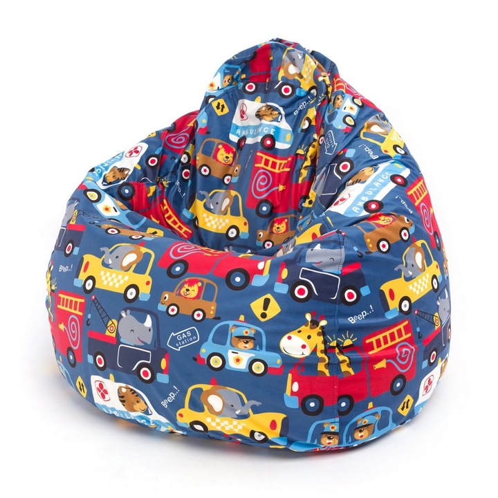 Ecopuf fotel, poliészter, többszínű