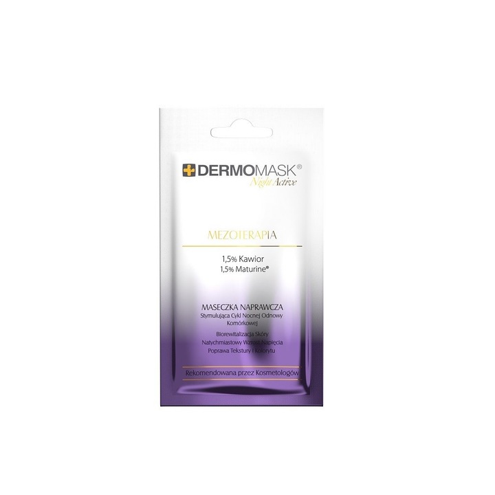Arcmaszk, L'BIOTICA, Dermomaszk, Night Active Repair, Mezoterápia, 12ml