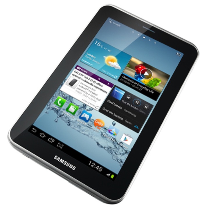 Tableta Samsung Galaxy Tab2 P3110 7", 8GB, Wi-Fi, Android 4.0, Titanium Silver