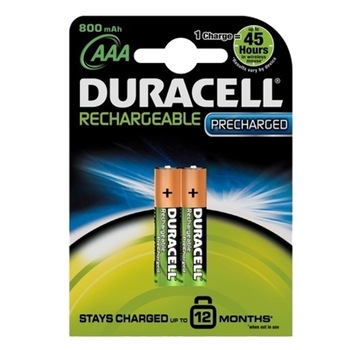 Acumulatori Duracell AAAK2, R3, 800mAh, 2 buc Acumulatori Duracell AAAK2, R3, 800mAh, 2 buc