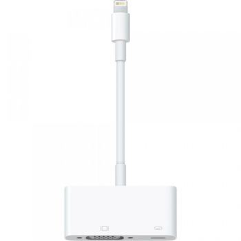 Adaptor Lightning to VGA Apple, White Adaptor Lightning to VGA Apple, White