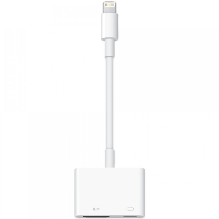 Адаптер Apple Lightning Digital AV за iPhone, White