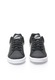 Nike, Спортни обувки Court Royale с кожа и лого, Черен/Бял, 6.5