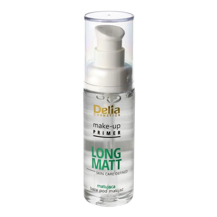 Baza de machiaj Long Matt, Delia, Matifiere, Ten normal/gras/mixt, 30 ml