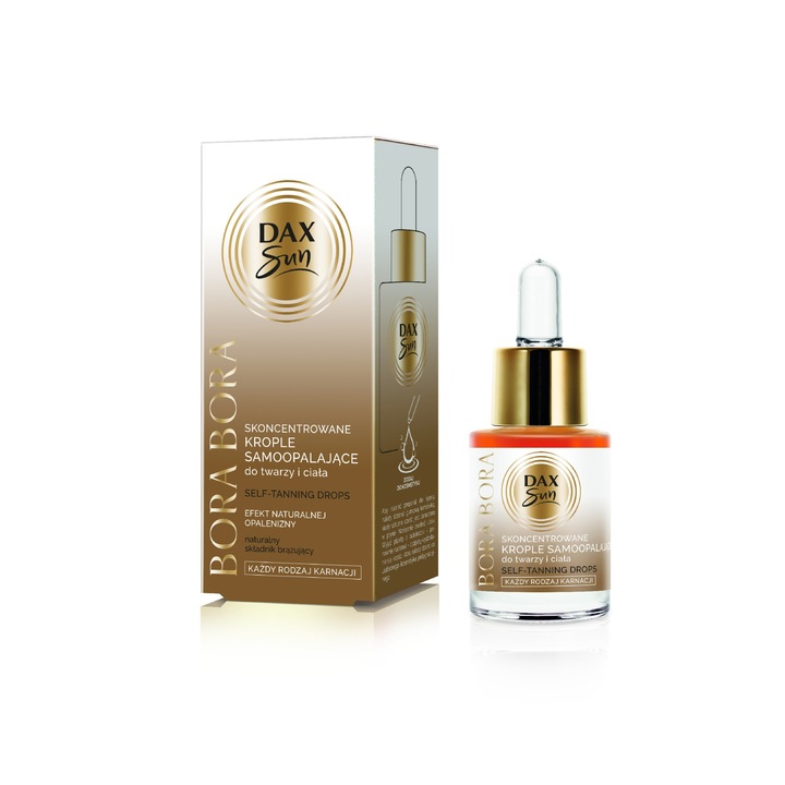 Önbarnító szett arcra/testre, Dax, Minden bőrtípusra, 15ml