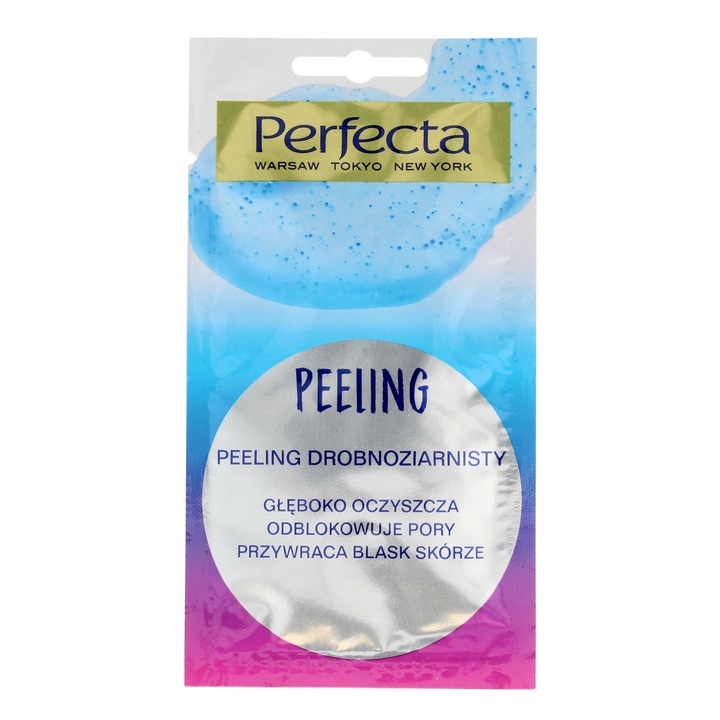 Scrub pentru ten, Perfecta, Granulatie fina, 8ml
